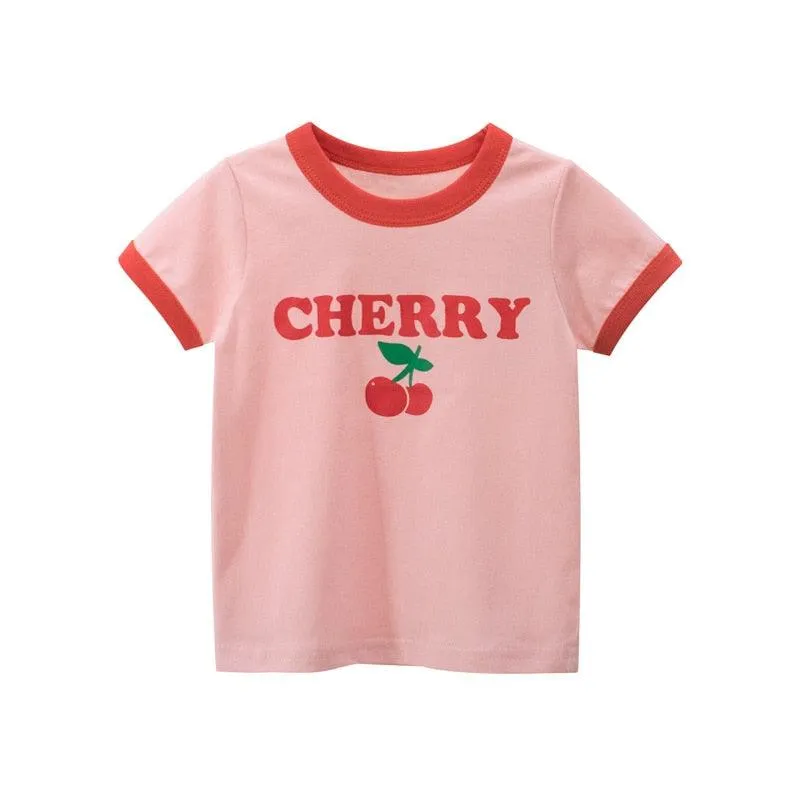 2-7T Toddler Summer Cotton Short Sleeve T-Shirt