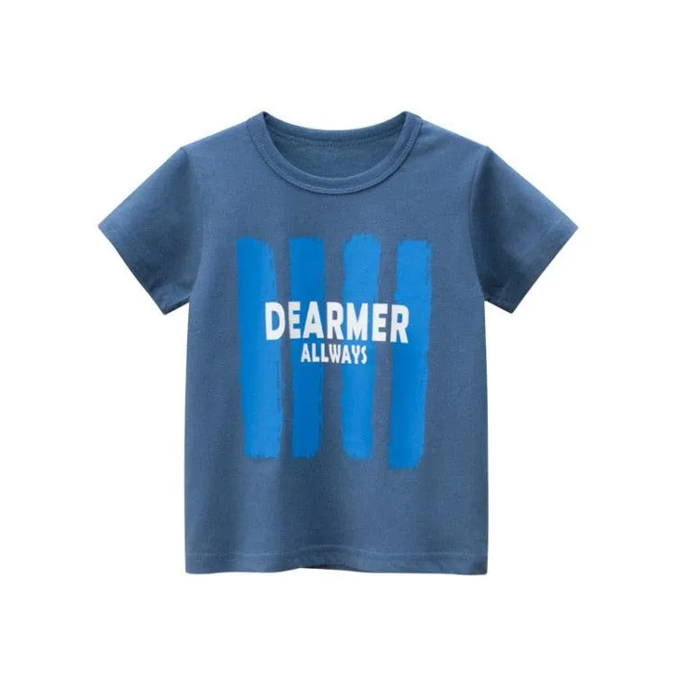 2-7T Toddler Summer Cotton Short Sleeve T-Shirt