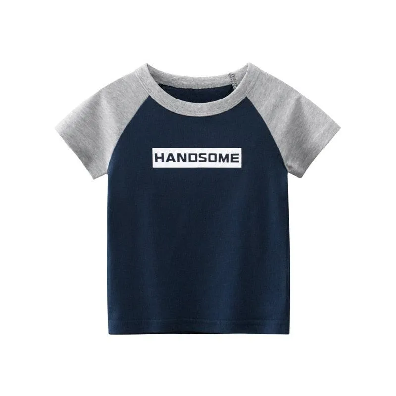2-7T Toddler Summer Cotton Short Sleeve T-Shirt
