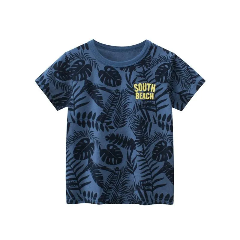 2-7T Toddler Summer Cotton Short Sleeve T-Shirt