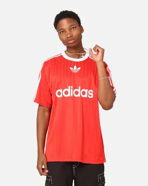 Adidas Adicolour T-Shirt Better Scarlet/White