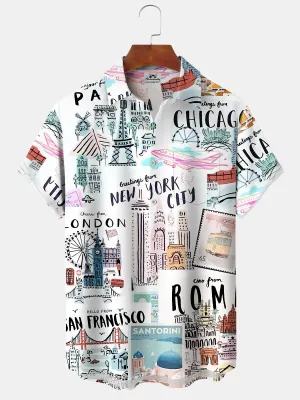 Alohadaddy architecture logo tropical beach vacation shirt