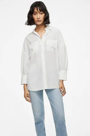 Anine Bing - Monica Blouse White