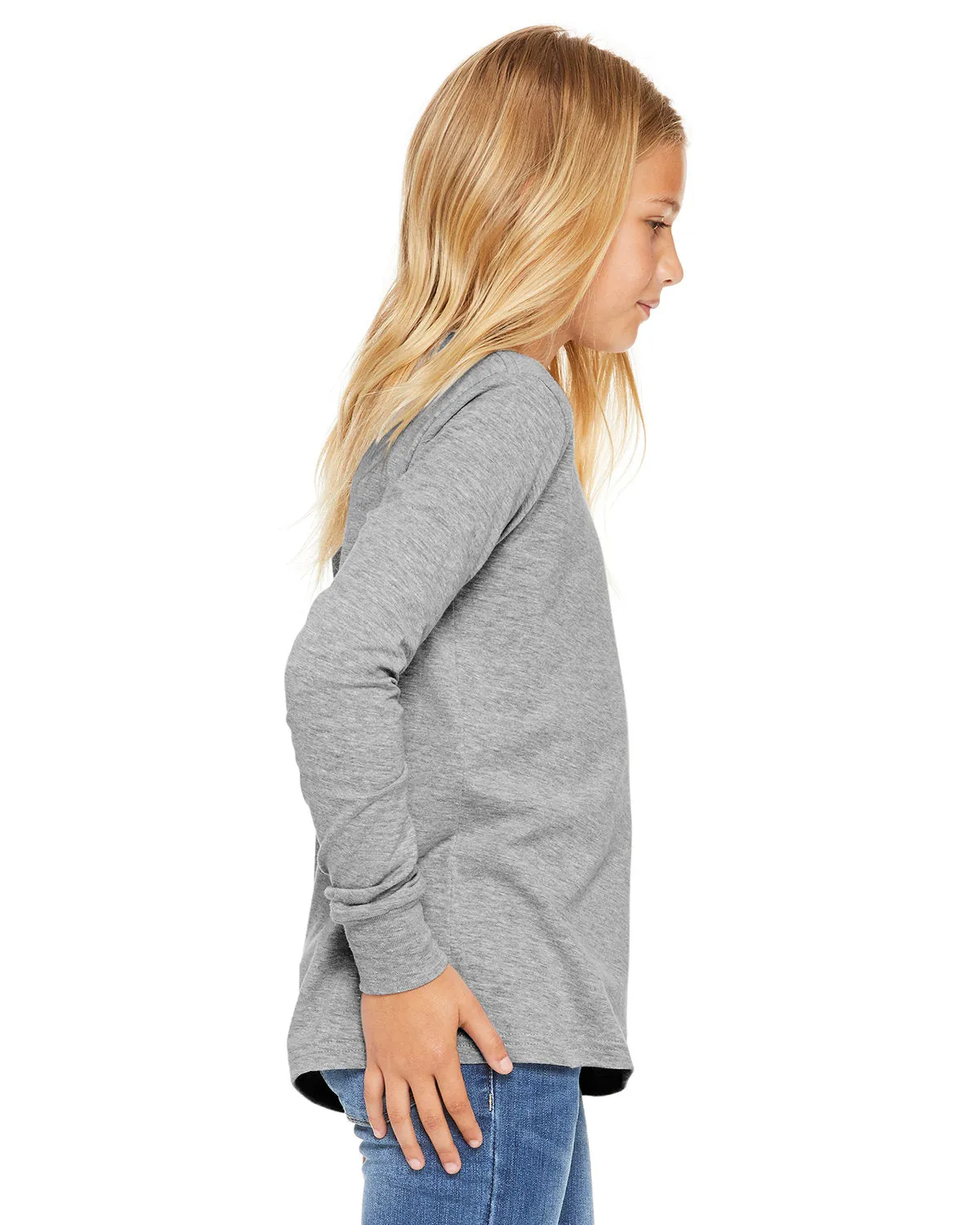 Bella   Canvas 3501Y Youth Jersey Long-Sleeve T-Shirt