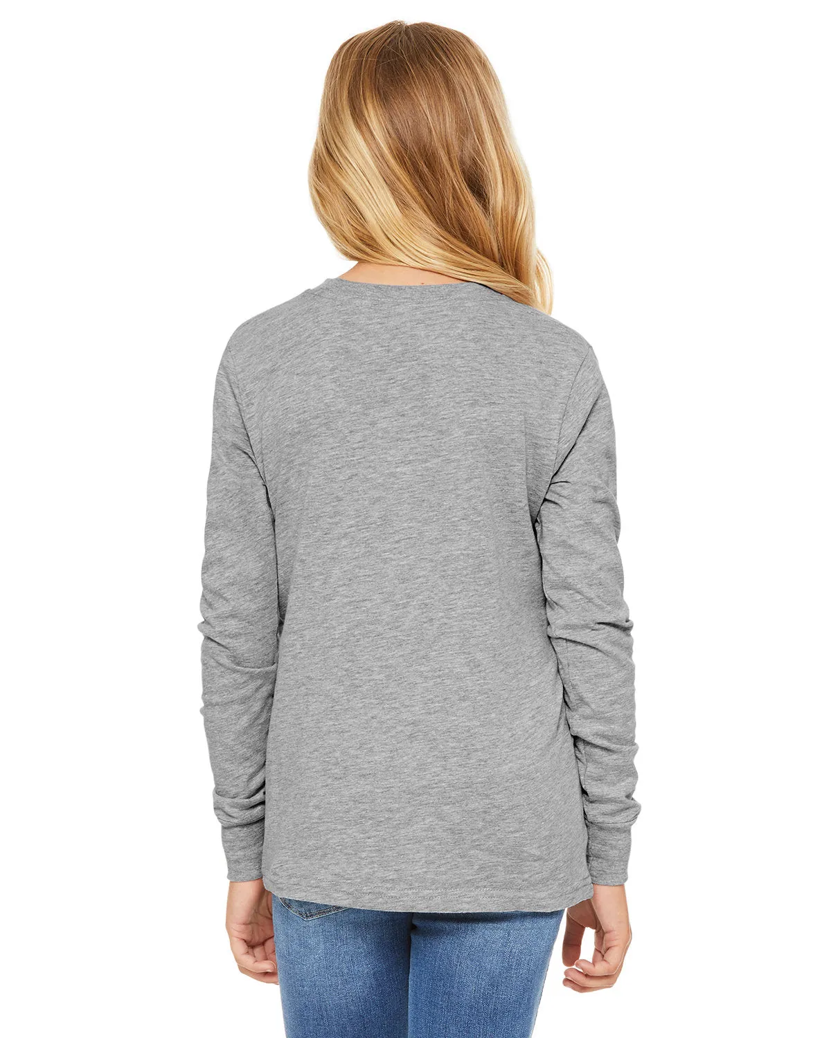 Bella   Canvas 3501Y Youth Jersey Long-Sleeve T-Shirt