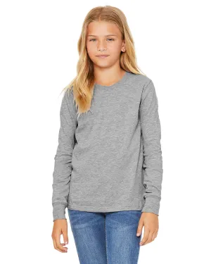 Bella   Canvas 3501Y Youth Jersey Long-Sleeve T-Shirt
