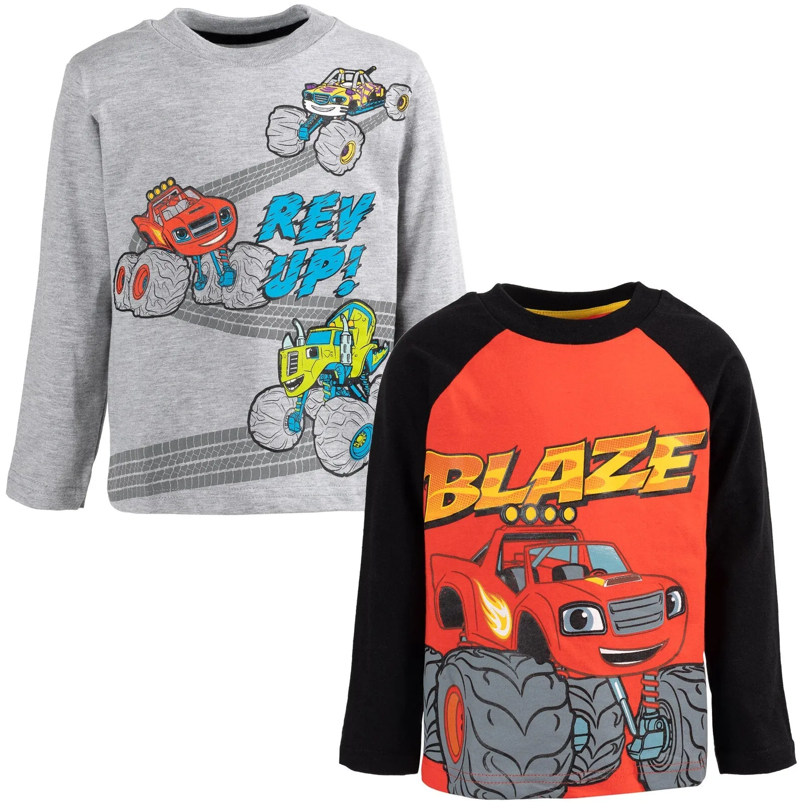 Blaze and the Monster Machines 2 Pack Long Sleeve Graphic T-Shirt