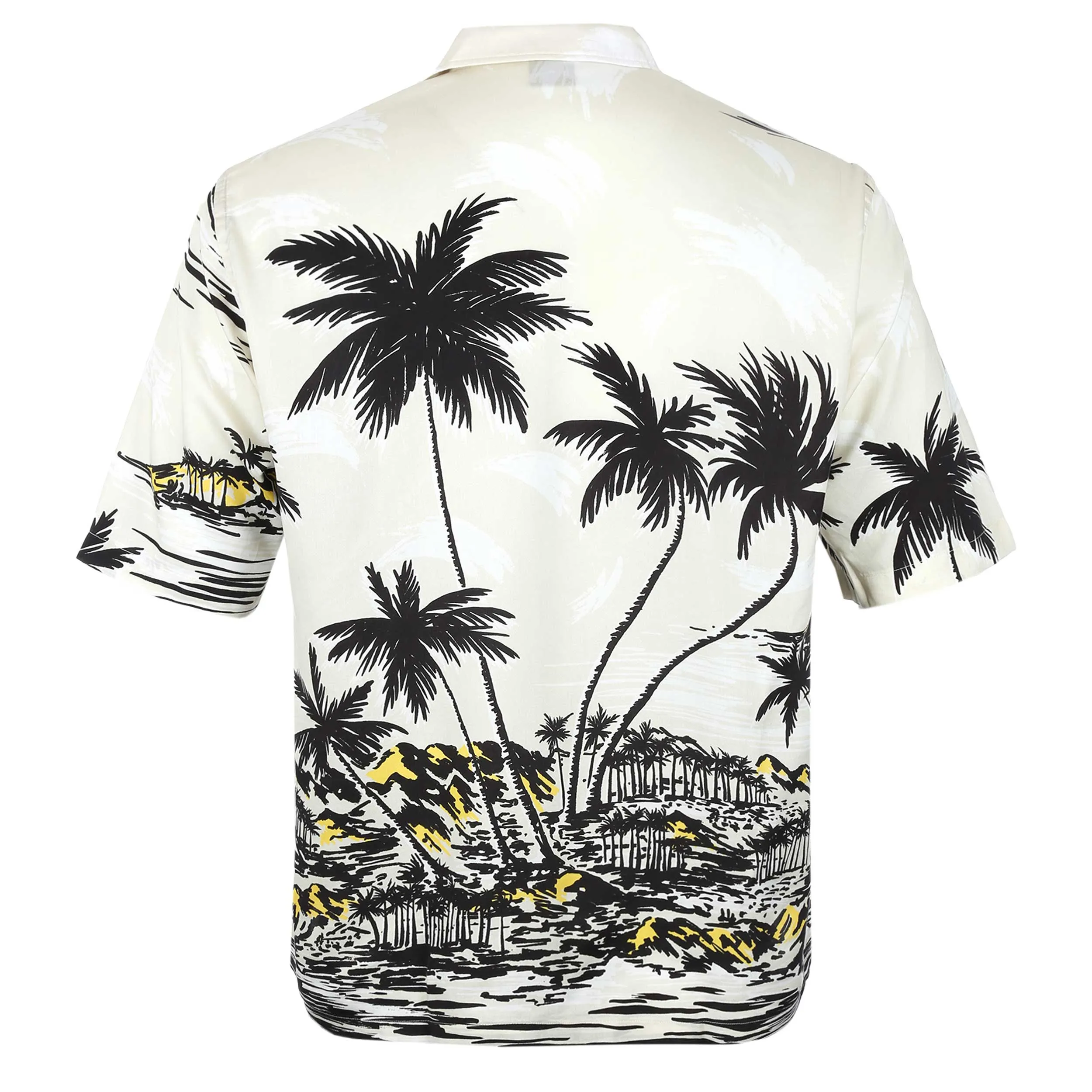 BOSS Lars O SS Shirt in Open White
