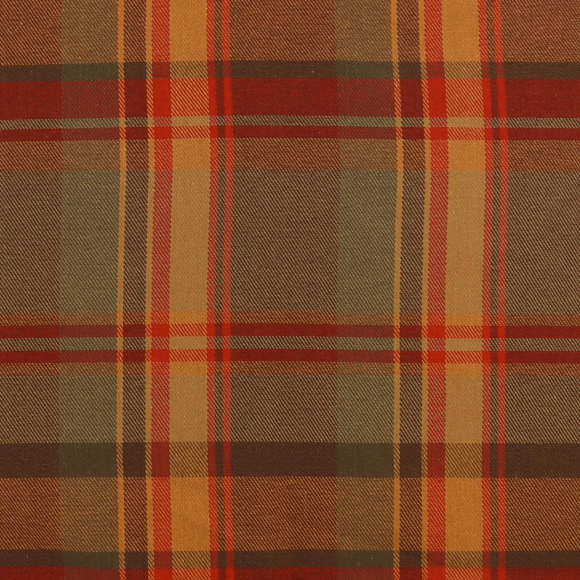 Brushed Cotton Plaid - NOAH - 032 - Sepia