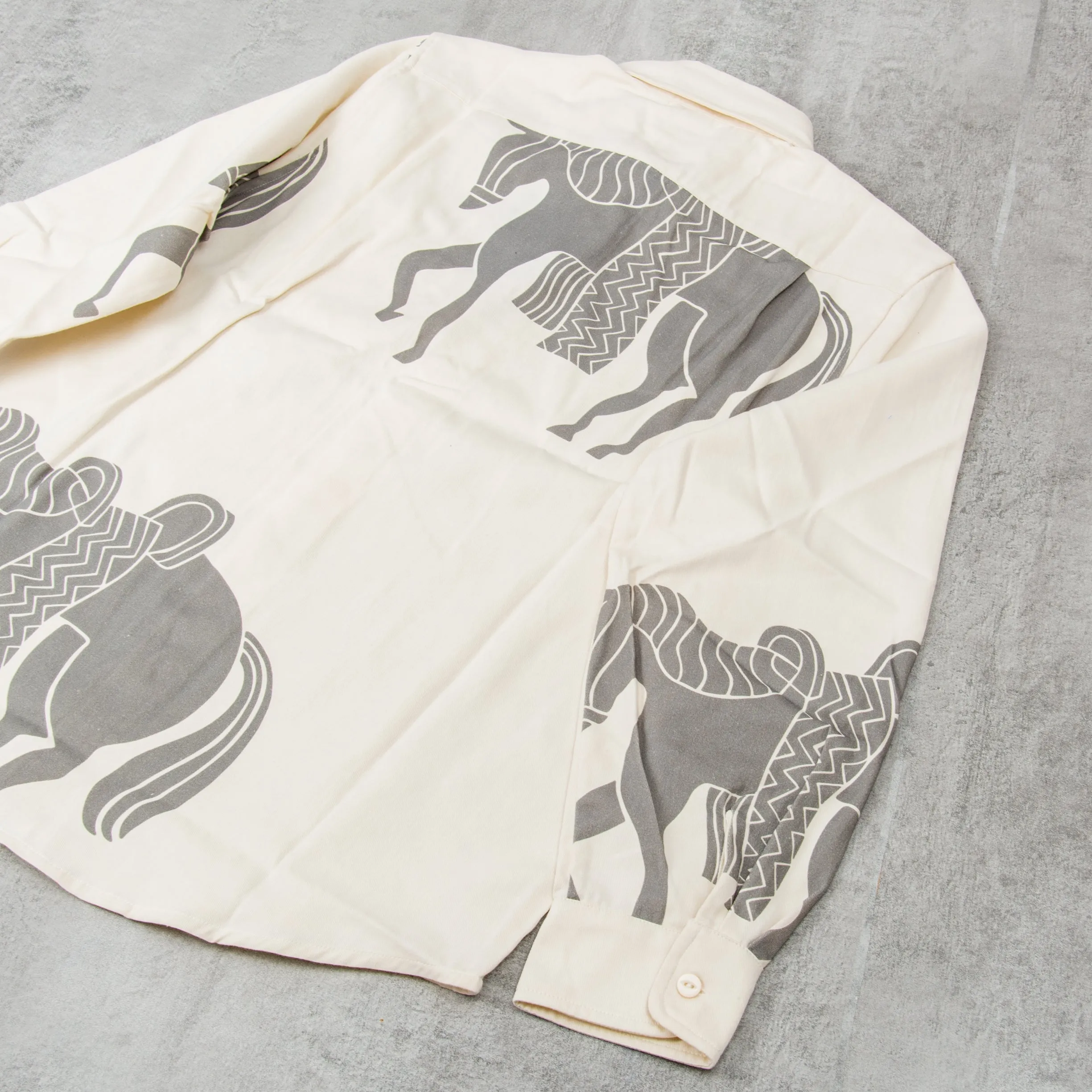 By Parra Repeated Horse Shirt - Off White