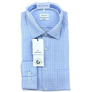 Checked Blue Shirt
