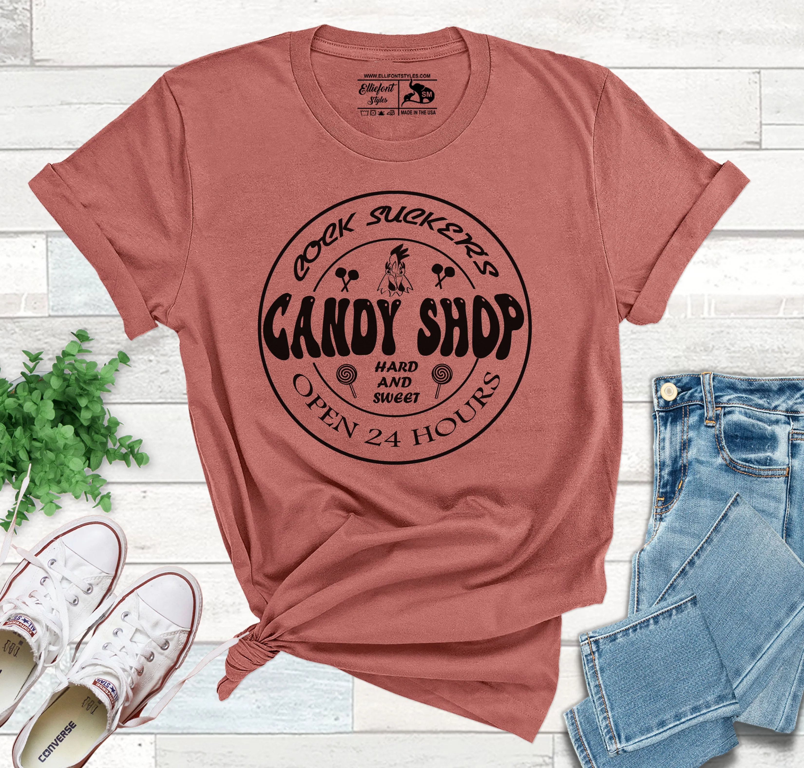 Cock Suckers Candy Shop Shirt