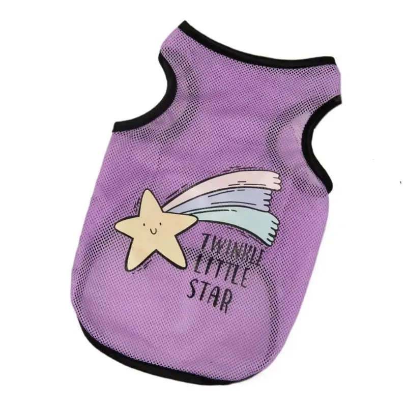Cute Summer Cat T-Shirt for Dogs & Cats