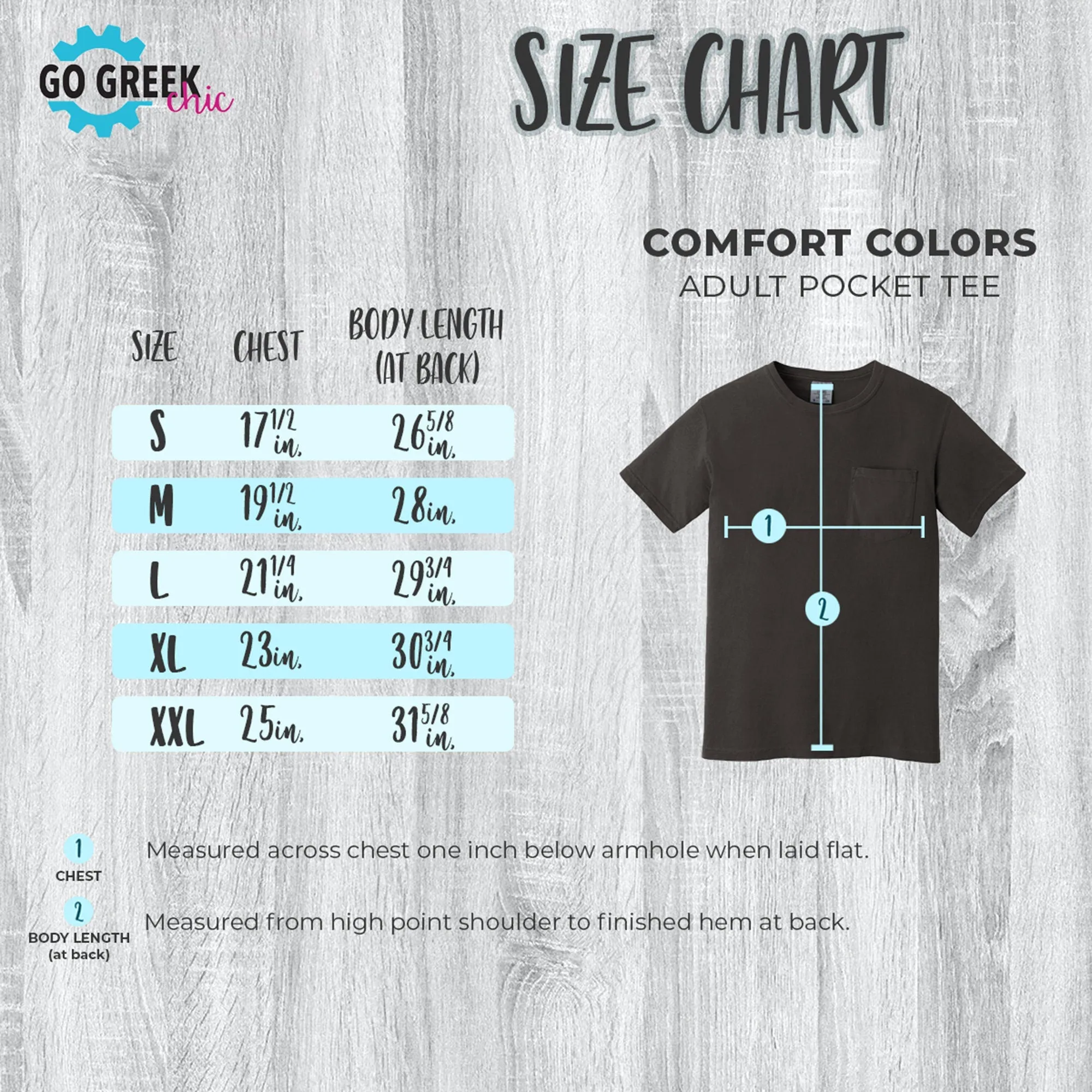 Delta Gamma Block Letters Pocket Tee