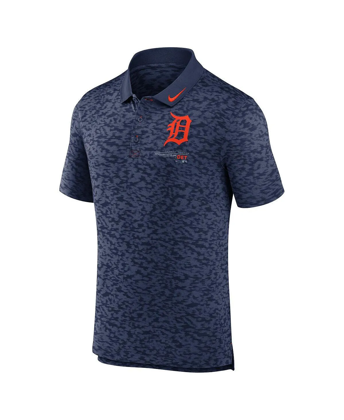 Detroit Tigers Next Level Performance Nike Men's Navy Polo Shirt