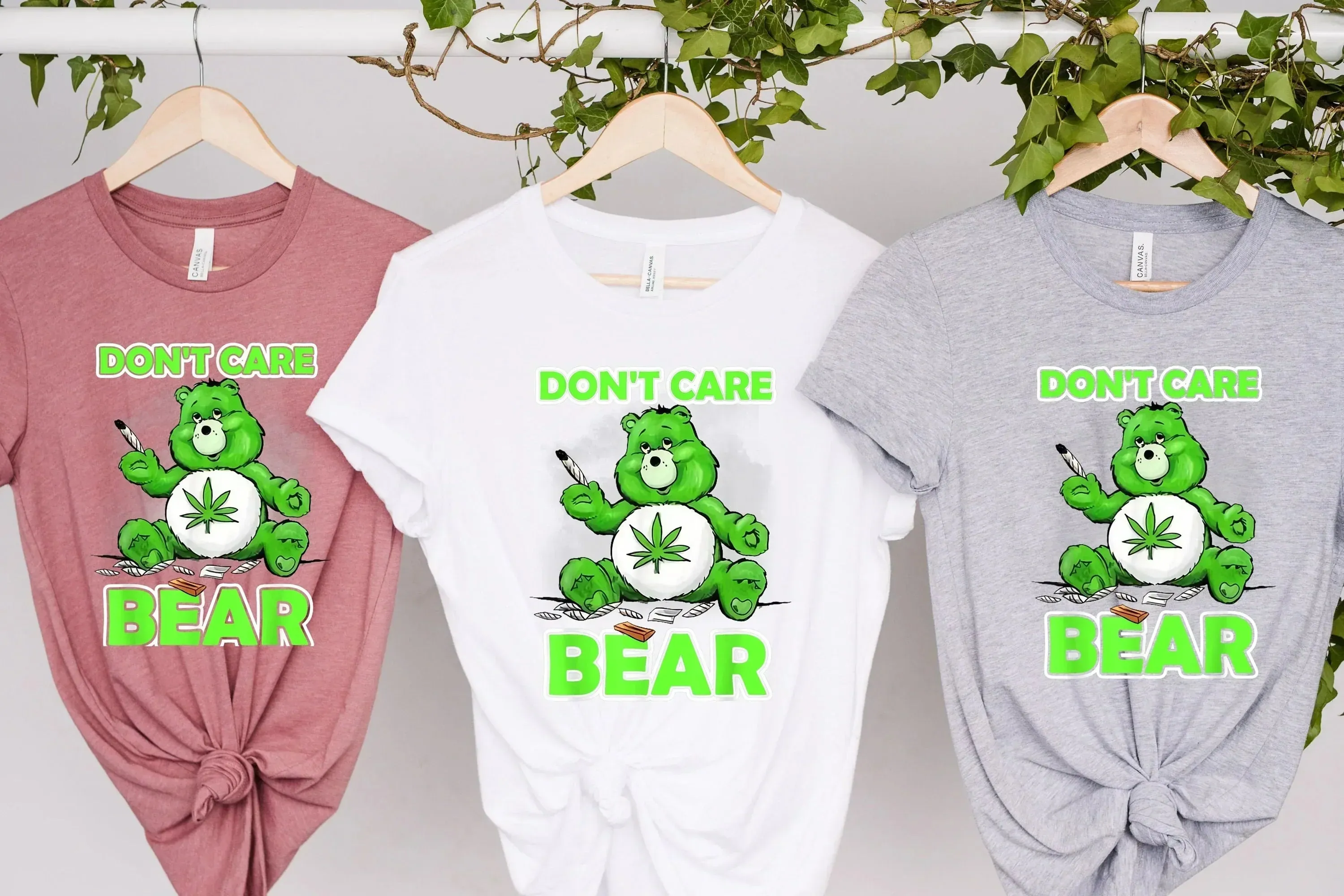 Don't Care Bear, Funny Stoner Shirt