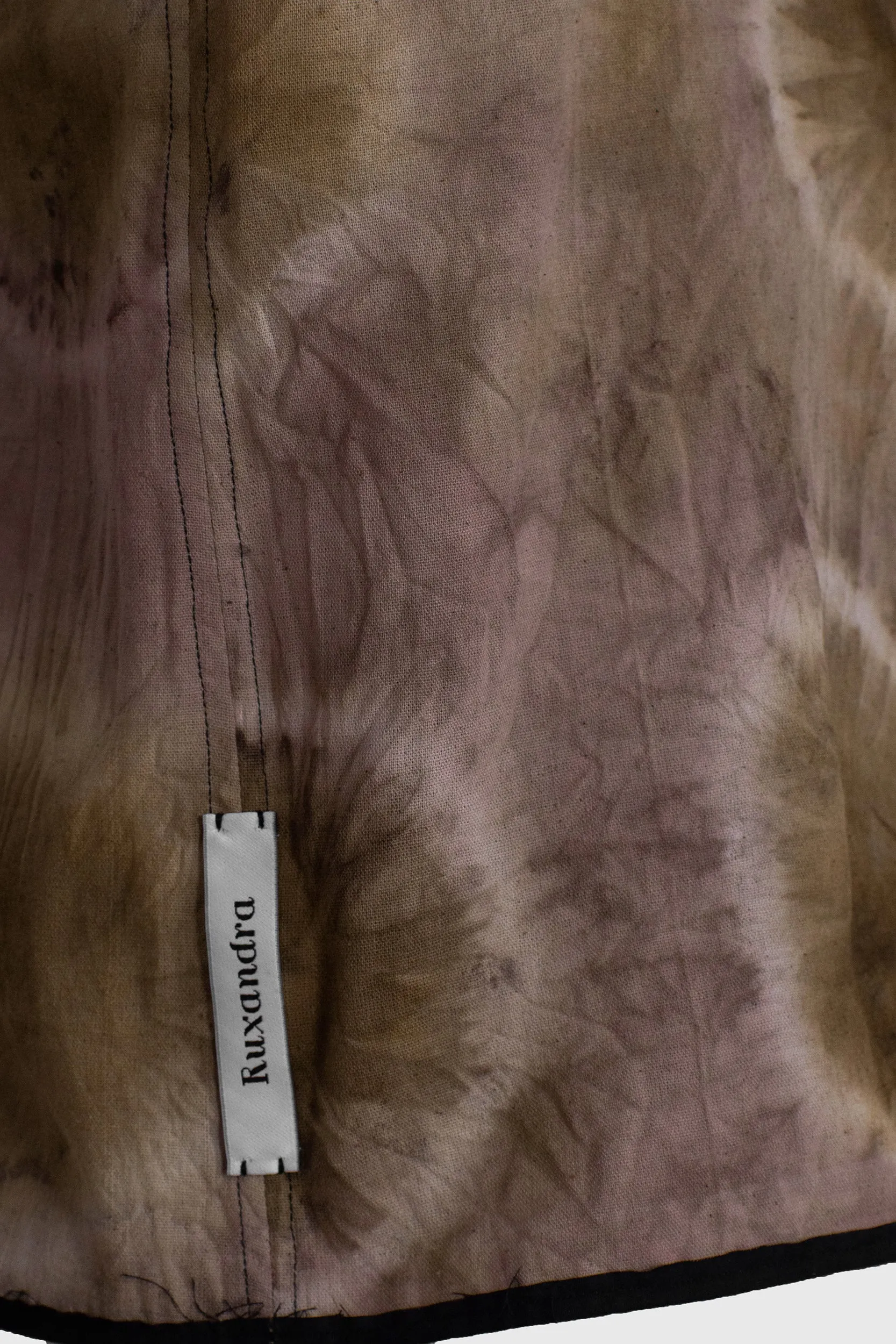 Earth Tones Shibori Top