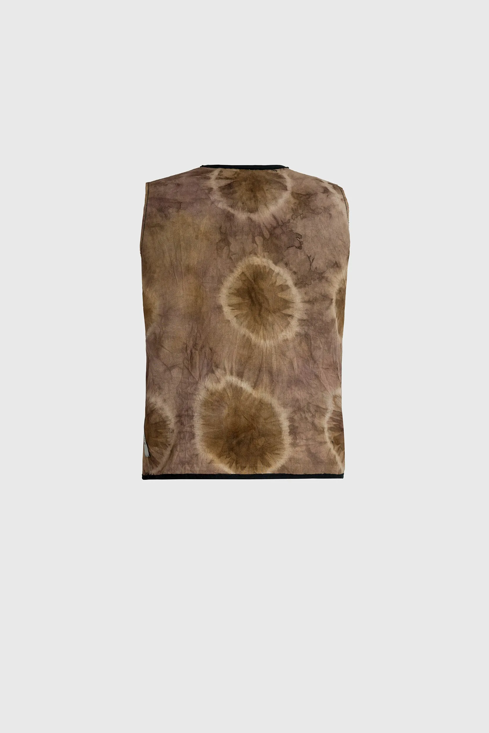 Earth Tones Shibori Top