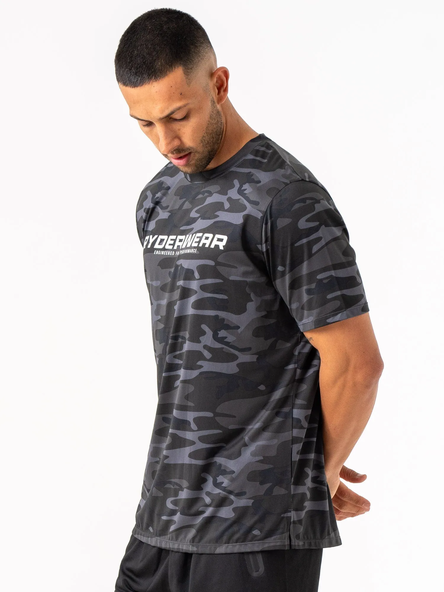 Energy T-Shirt - Black Camo