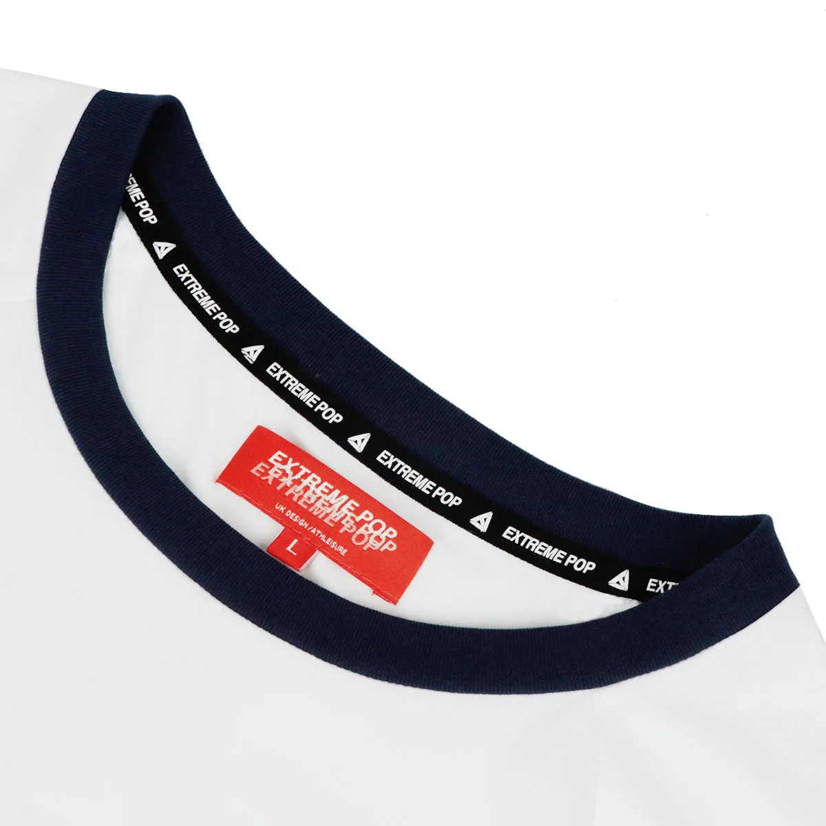 Extreme Pop Mens Raglan Sleeve T-shirts Summer Sports Top Dri-Fit
