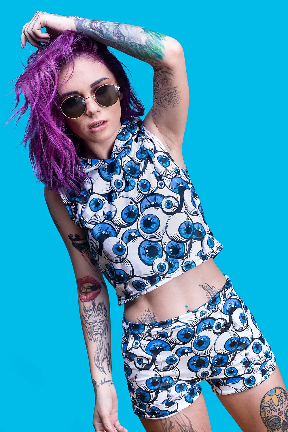 Eyeballz Blue Whole Set