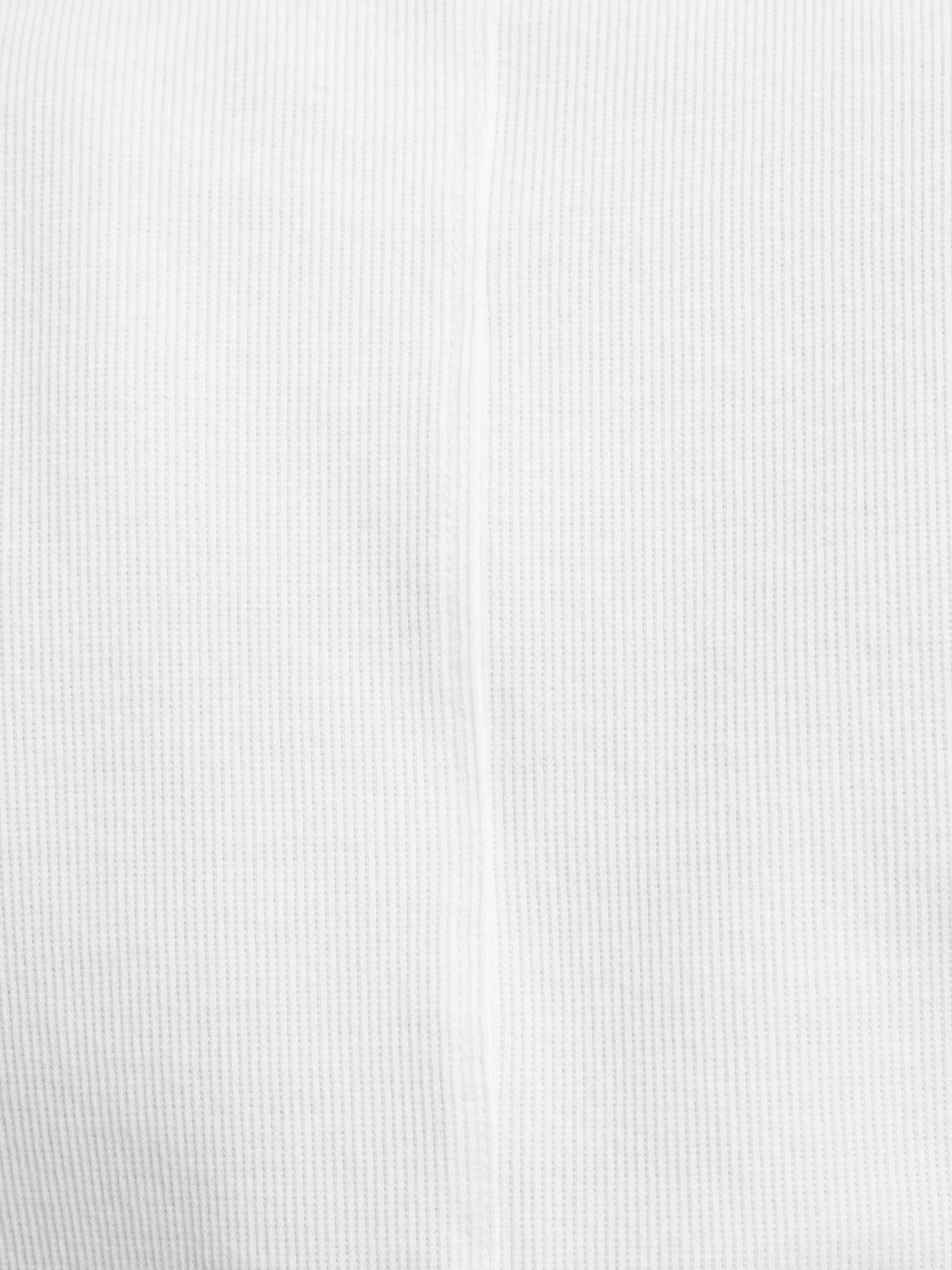 Fine Cotton Tee | White