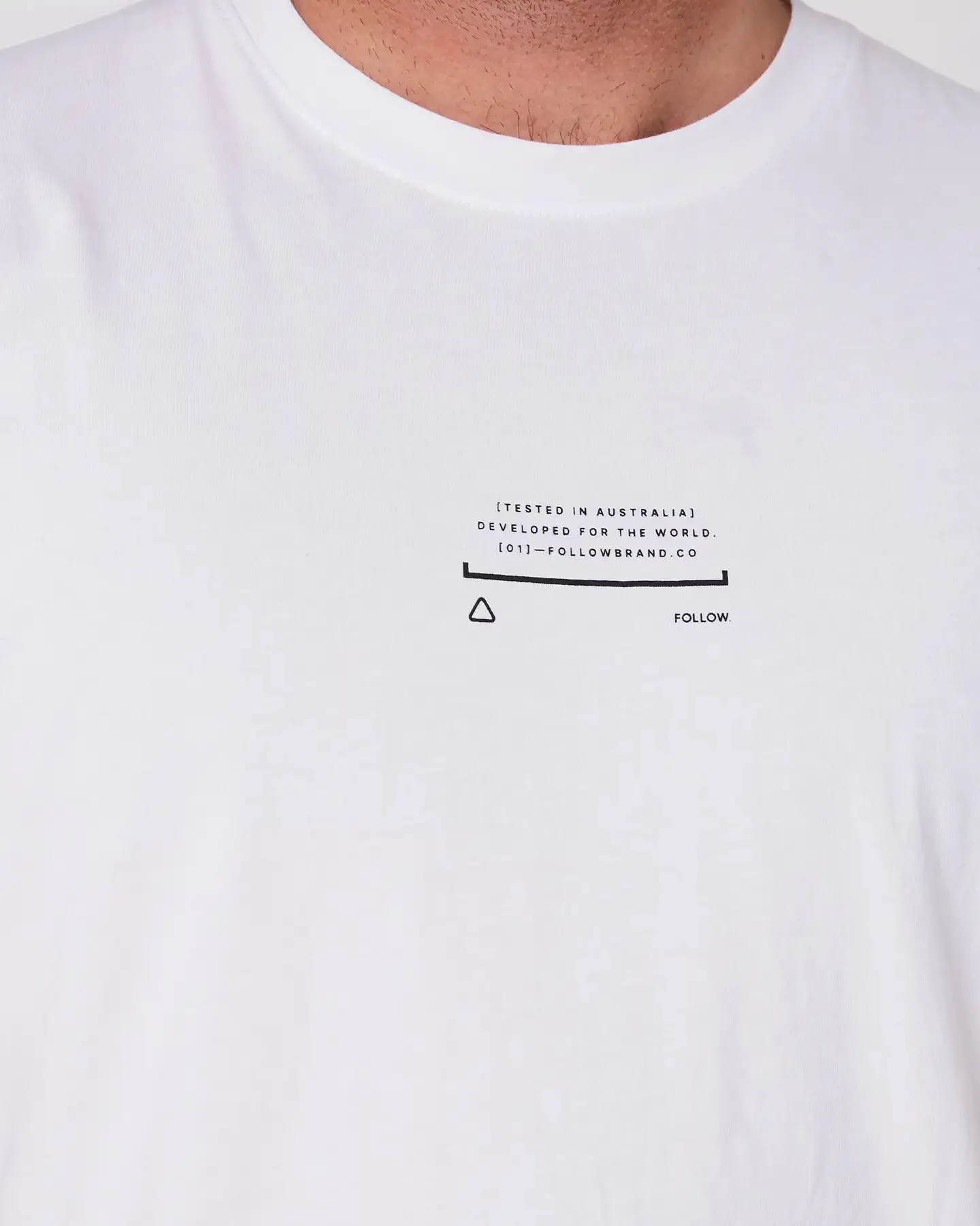 Follow Couch Tee - White