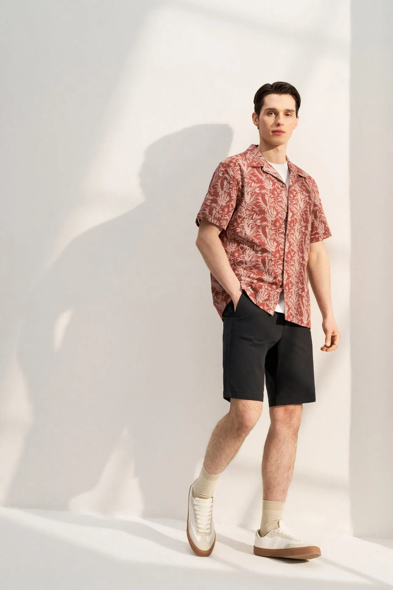 Forest All Over Print Casual Shirt in Relaxed Fit