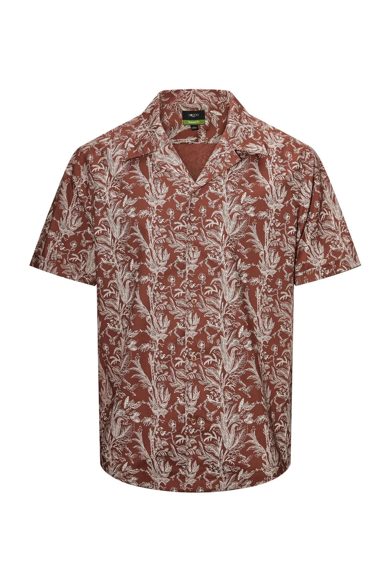 Forest All Over Print Casual Shirt in Relaxed Fit
