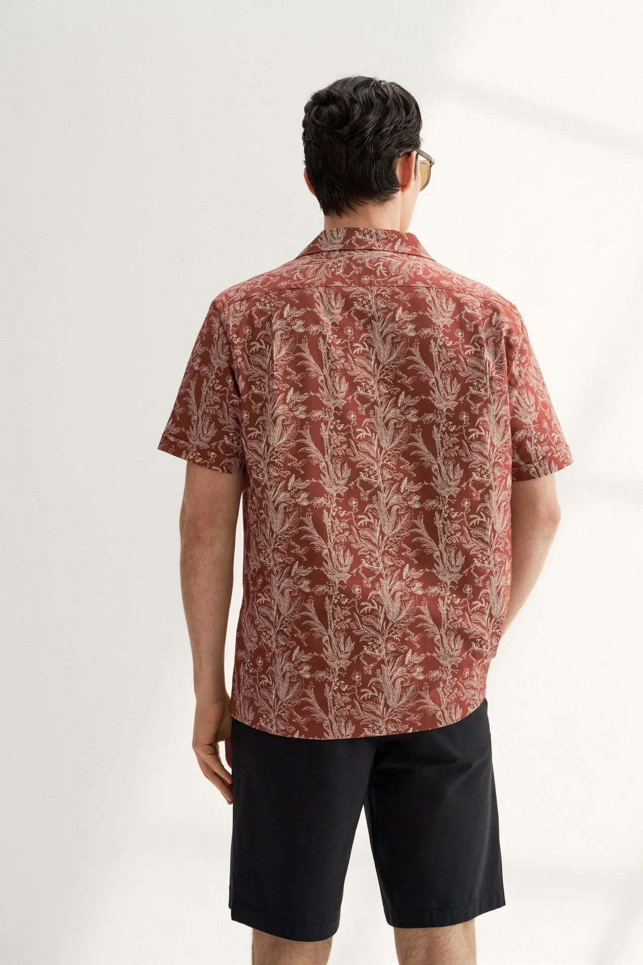 Forest All Over Print Casual Shirt in Relaxed Fit