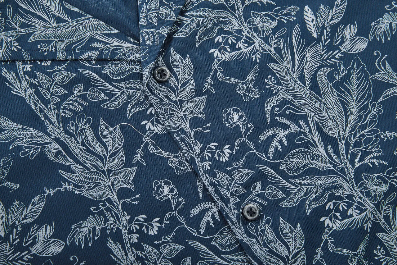 Forest All Over Print Casual Shirt in Relaxed Fit