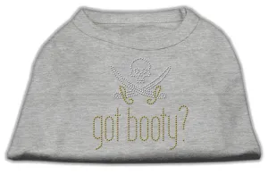Got Booty? Rhinestone Shirts Grey XXL (18)