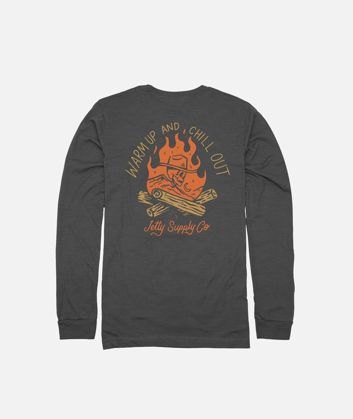Grom Warm Up Long Sleeve - Charcoal