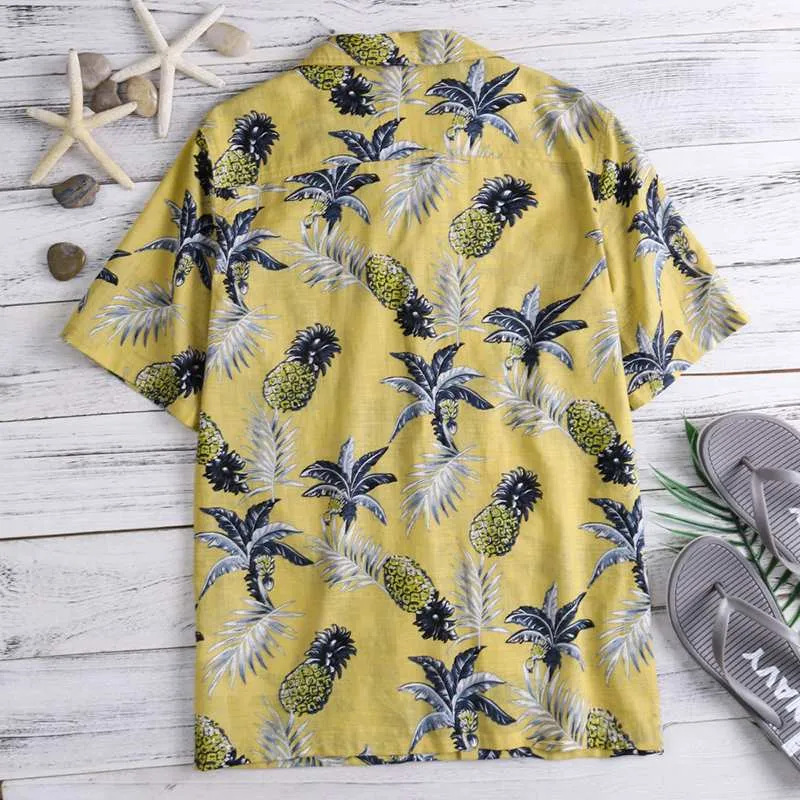 Hawaiian Shirts Tropical Mens Shirts Dress