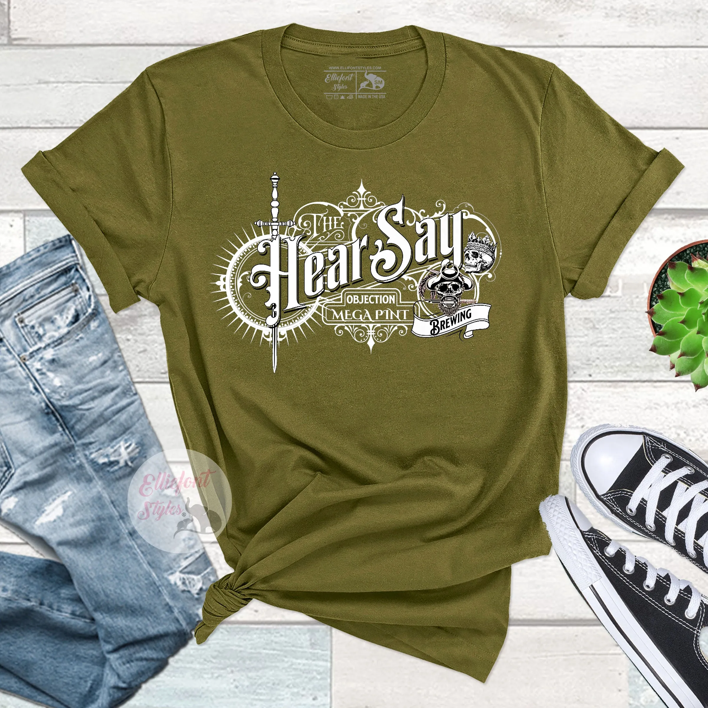 Hearsay Brewing Mega Pint Shirt