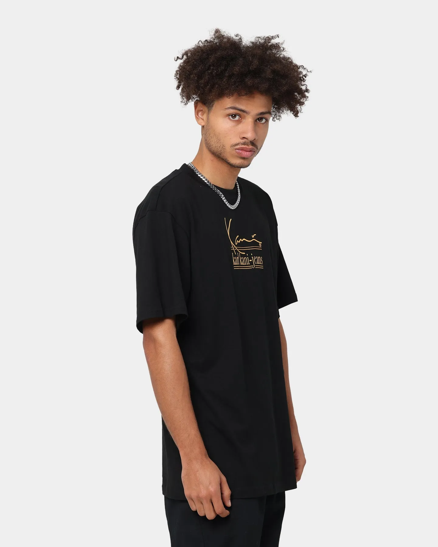 Karl Kani Signature KKJ T-Shirt Black