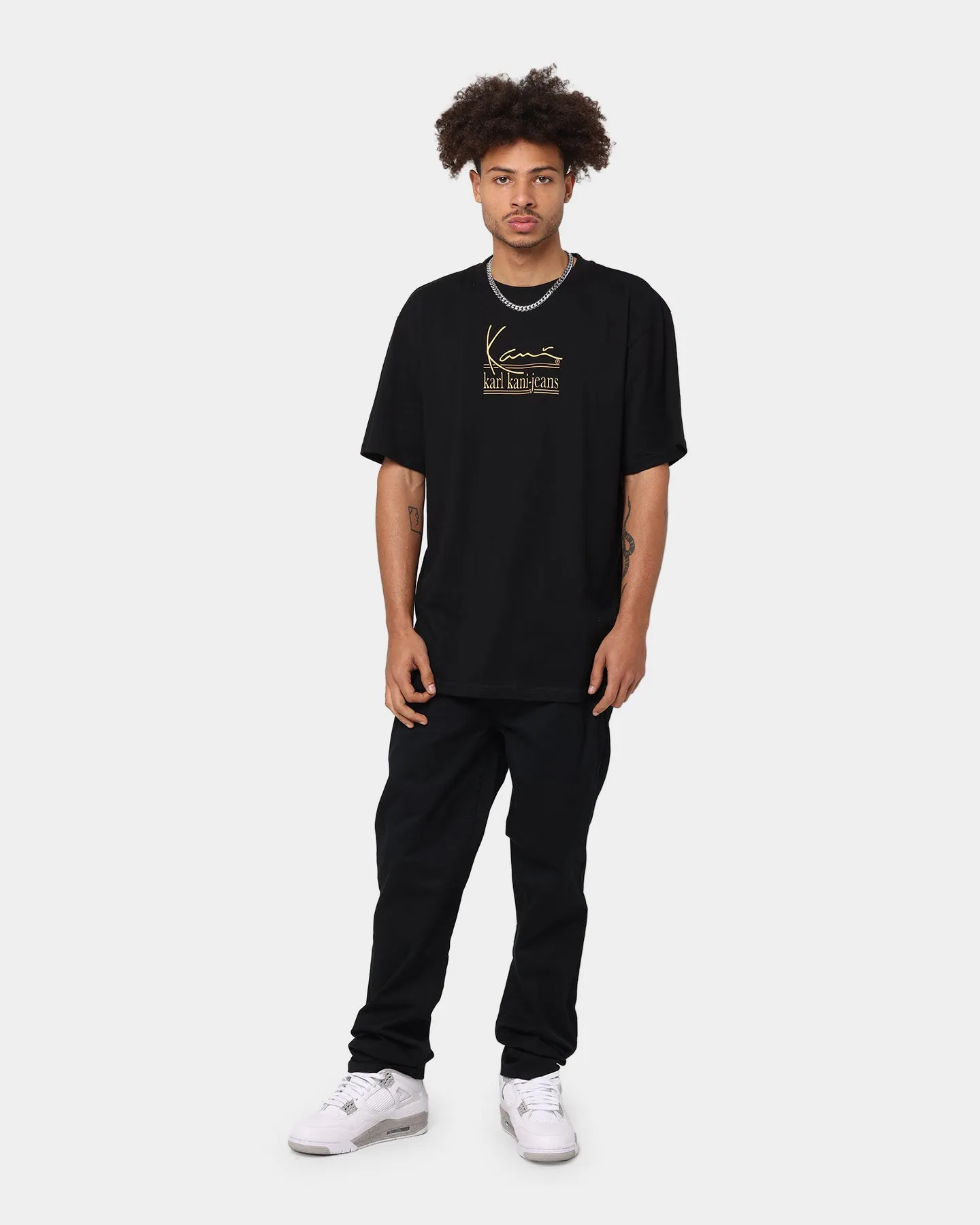 Karl Kani Signature KKJ T-Shirt Black