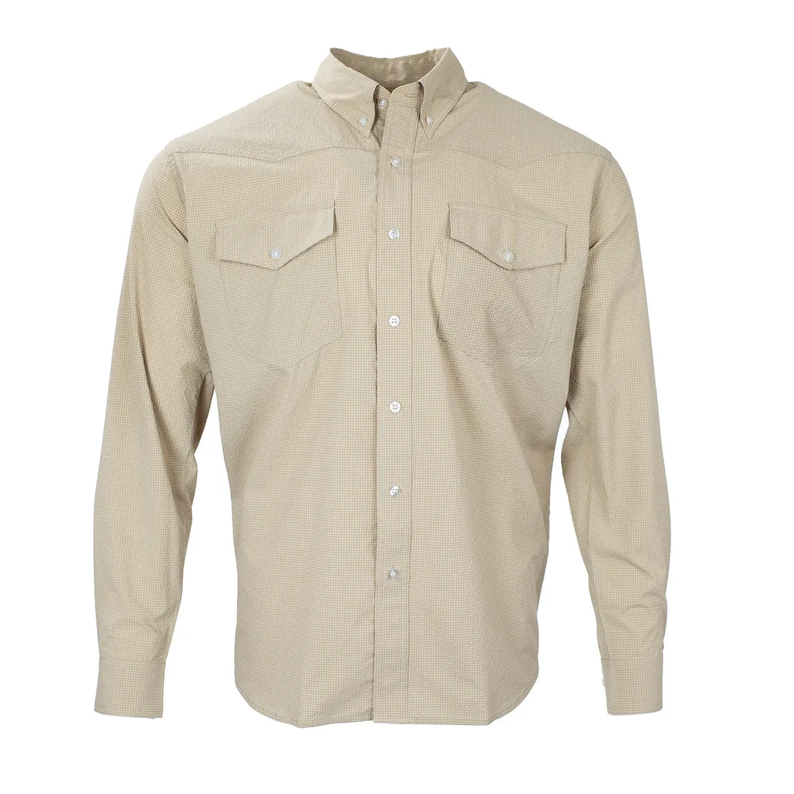 Kevin's Men's Long Sleeve Stretch Performance Western Shirt