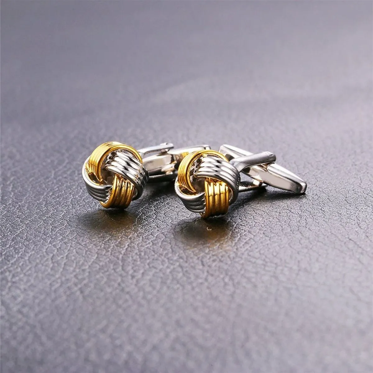 Knott Gold Knot Cufflinks In Box