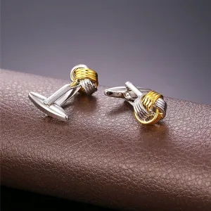 Knott Gold Knot Cufflinks In Box