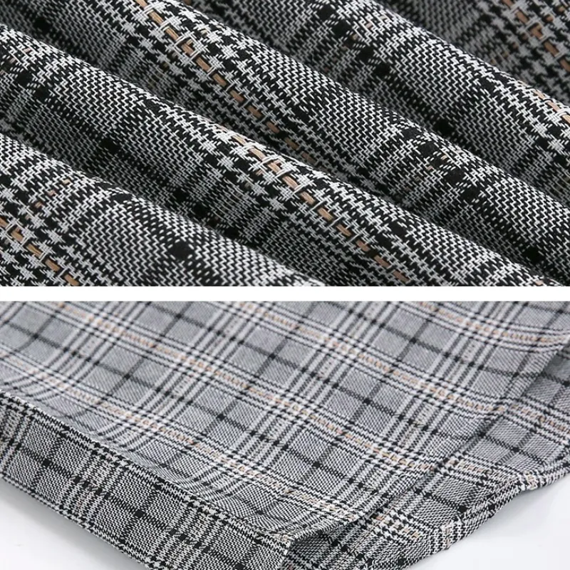 [Korean Style] 2 Colors Broadcloth Plaid Shirts