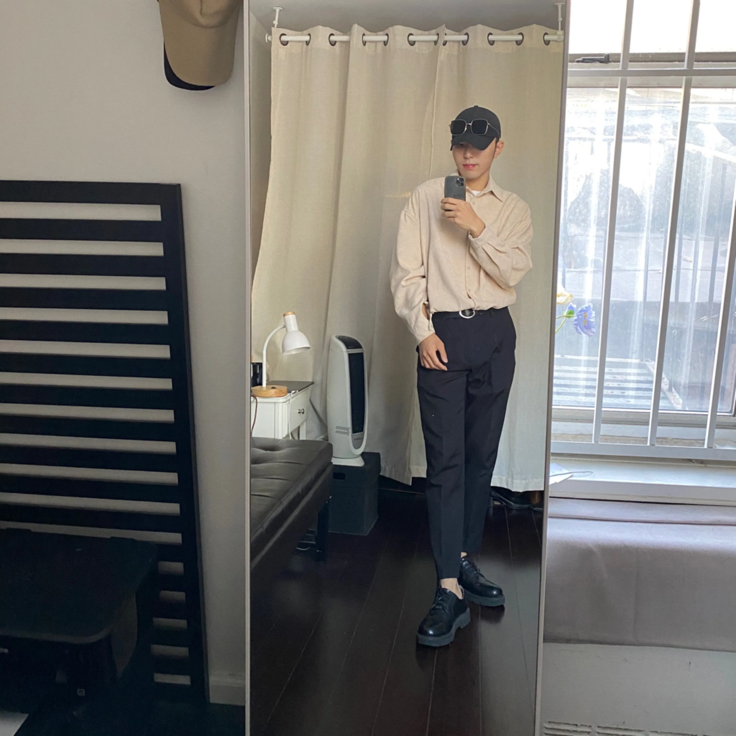 [Korean Style] Bella Corduroy Unisex Oversized Shirts