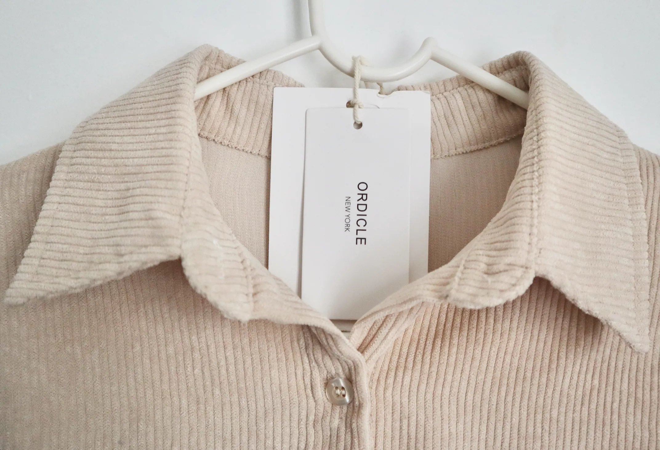 [Korean Style] Bella Corduroy Unisex Oversized Shirts