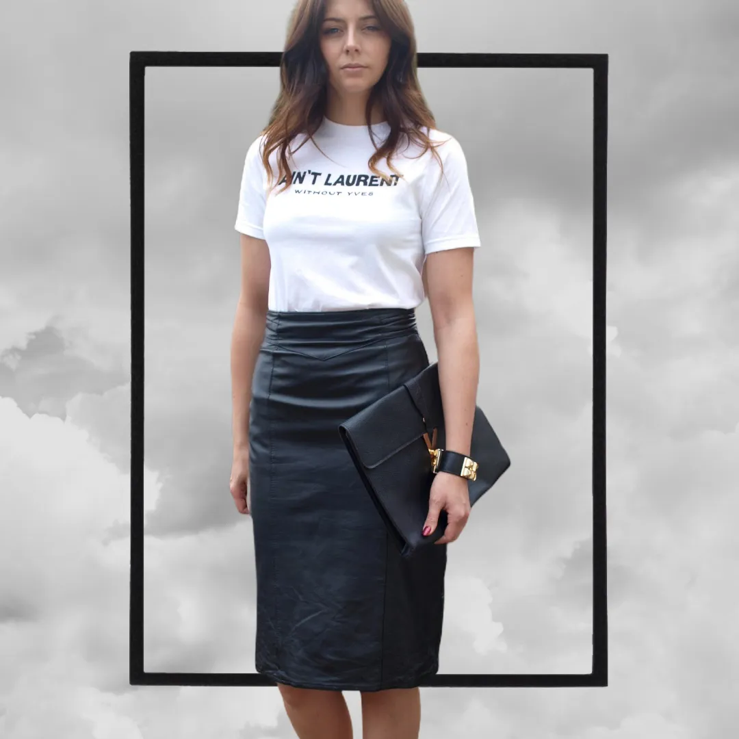 Ladies Slogan  ‘Without Yves’ T-Shirts