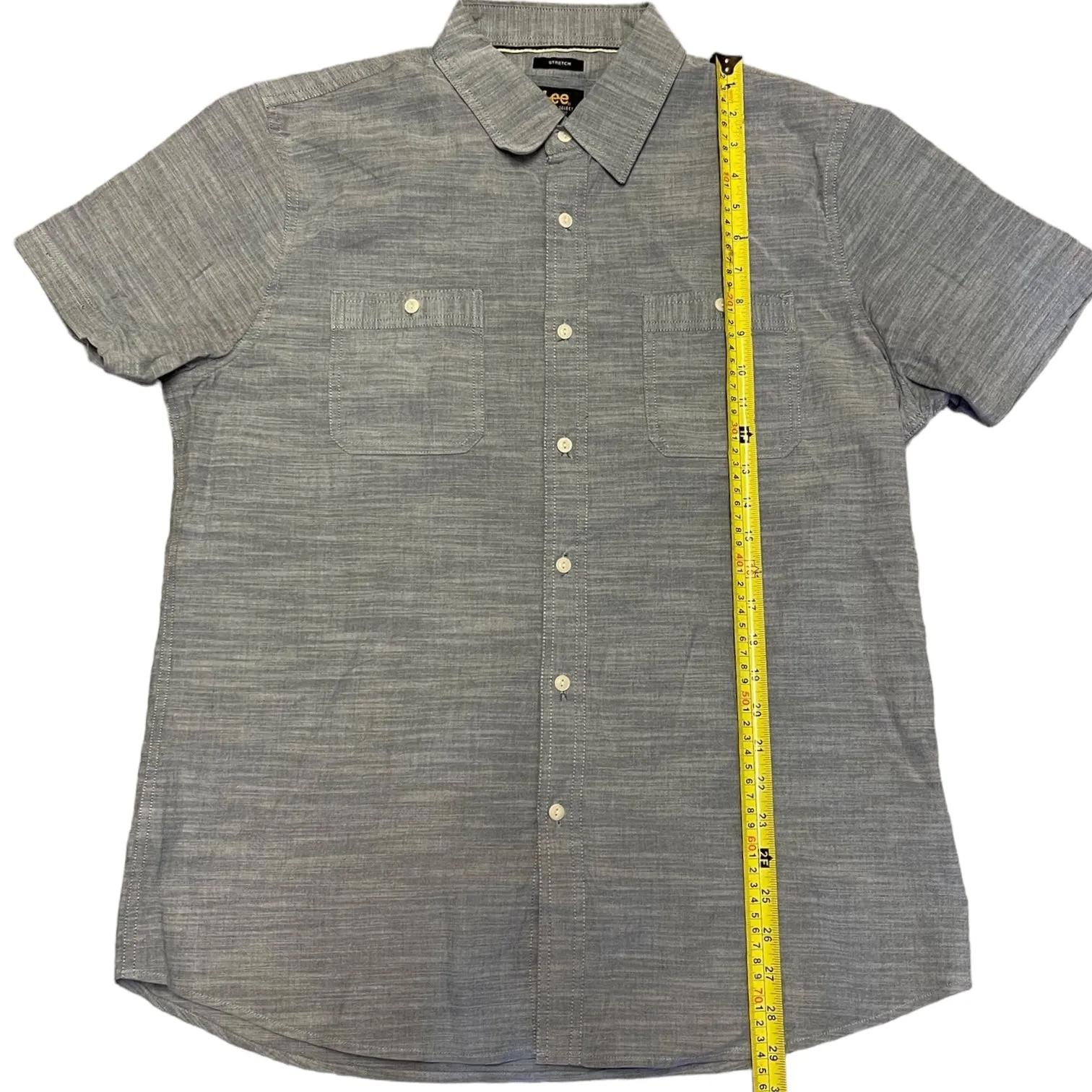 Lee Premium Select Regular Fit Button Front Shirt Size Large NWOT