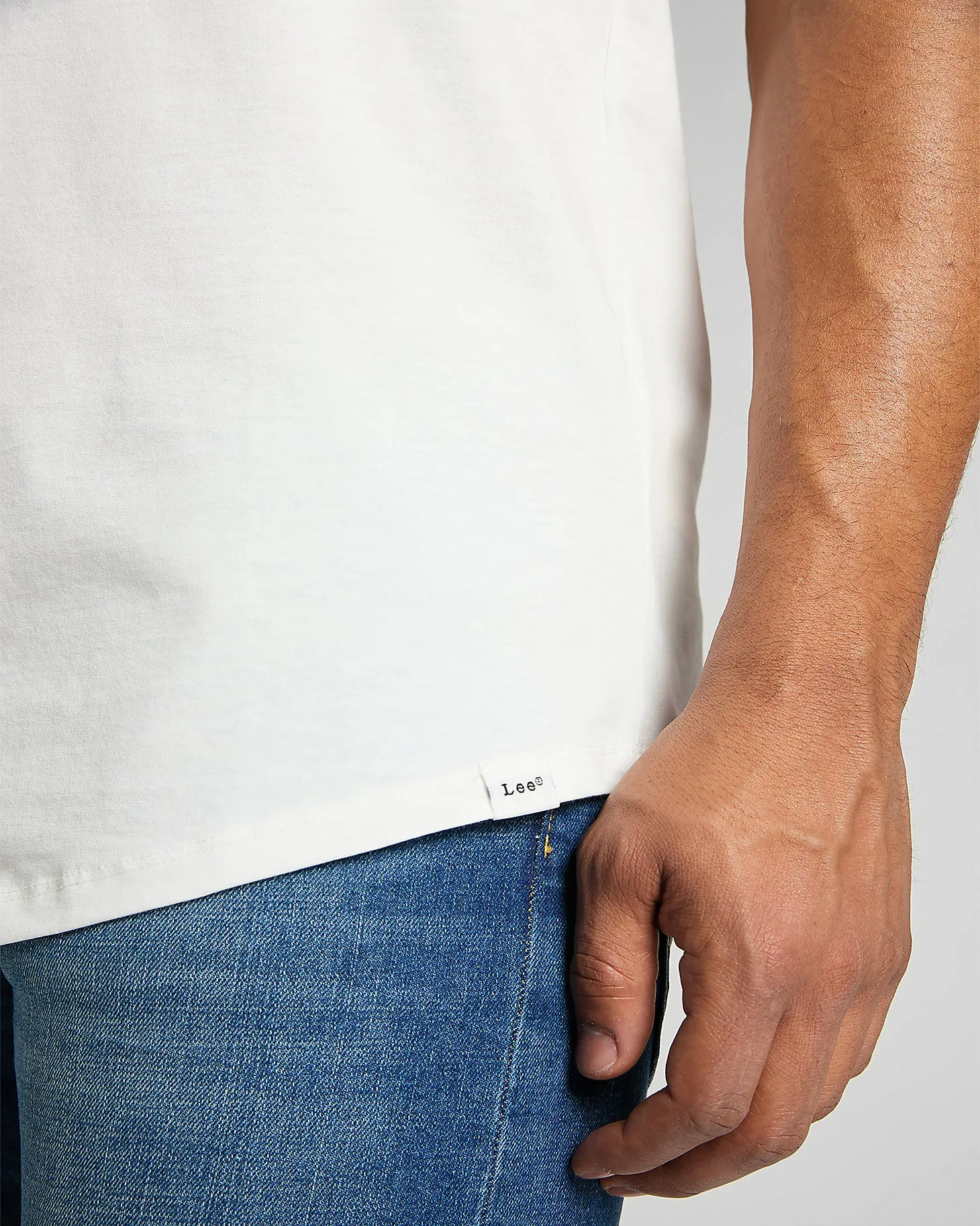 Lee Shaped Tee - Cloud Dancer