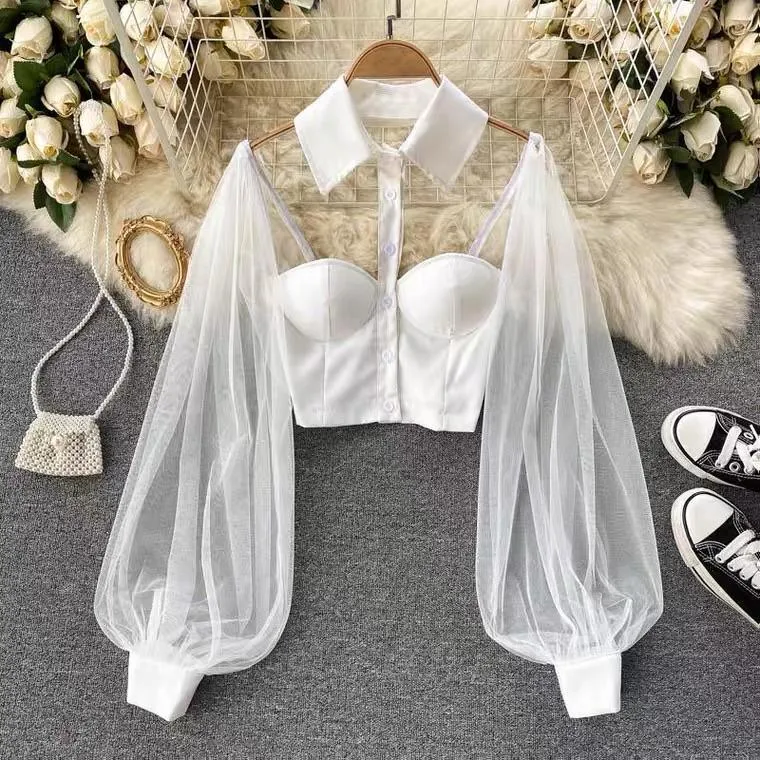 Liabella Puffed Sleeve Blouse