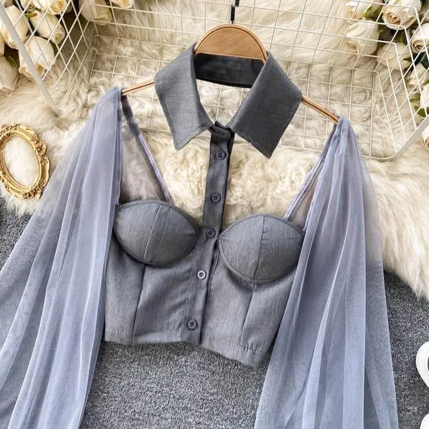 Liabella Puffed Sleeve Blouse