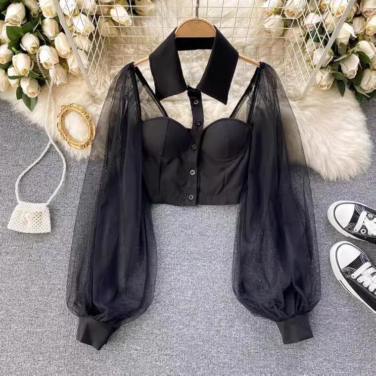 Liabella Puffed Sleeve Blouse