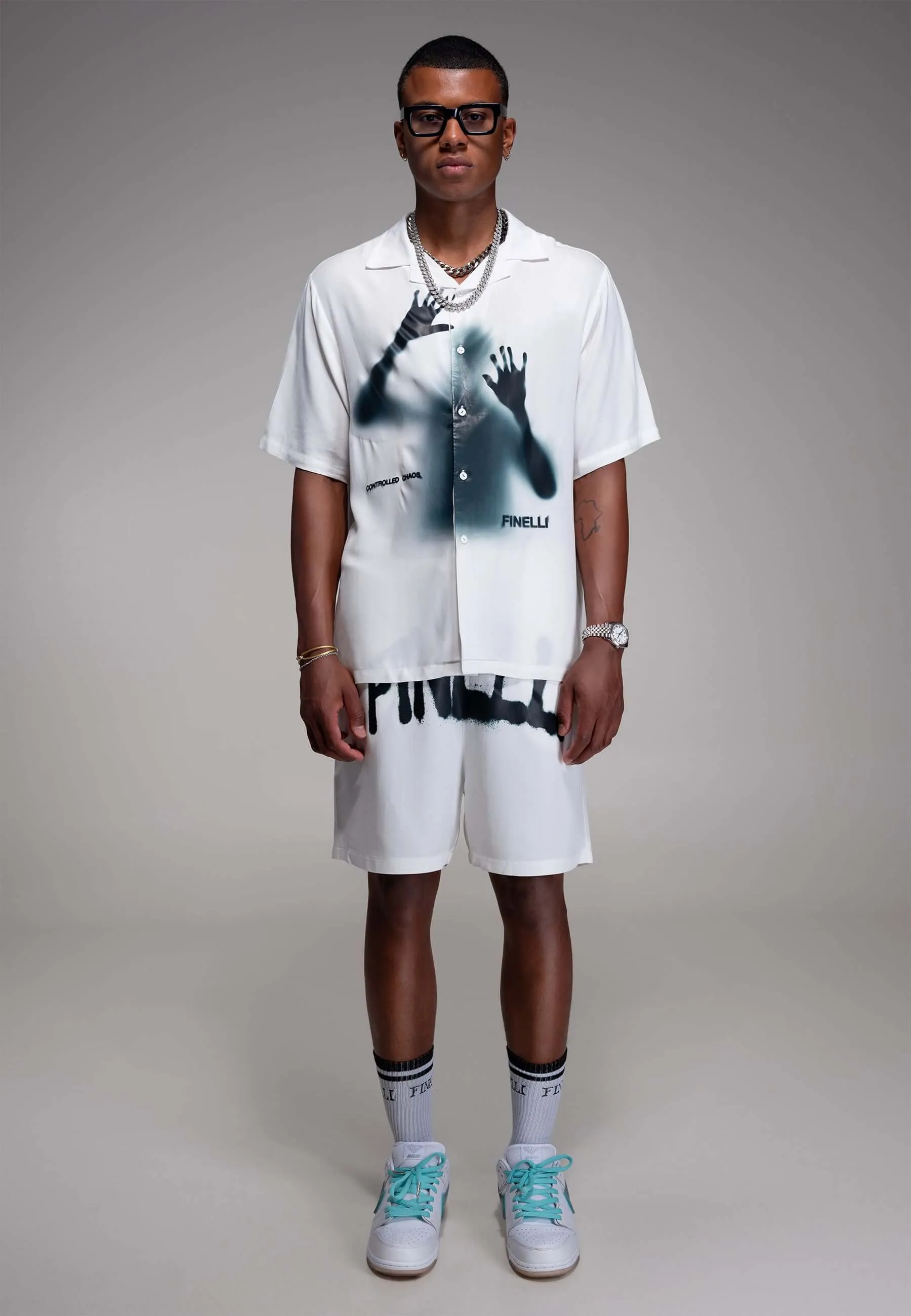Locked Man Artwork Summer Shirt